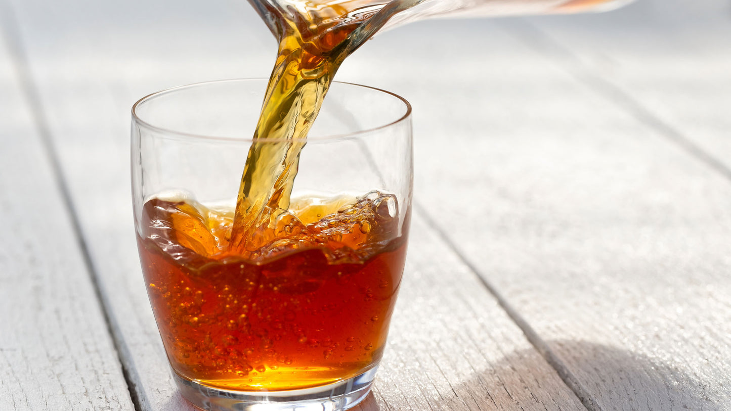 Stay Refreshed and Energized with Saffron & Rose Water Iced Tea