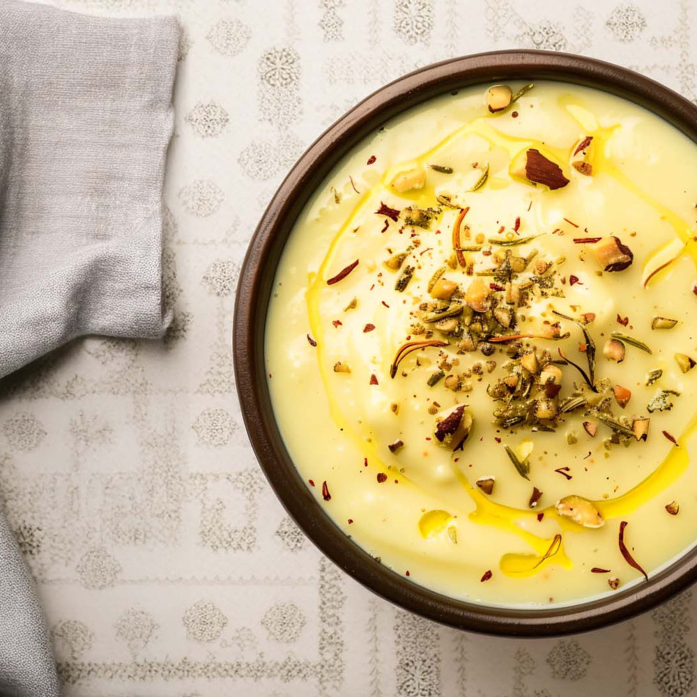 Creamy Cauliflower Saffron Soup for Cozy Winter Nights