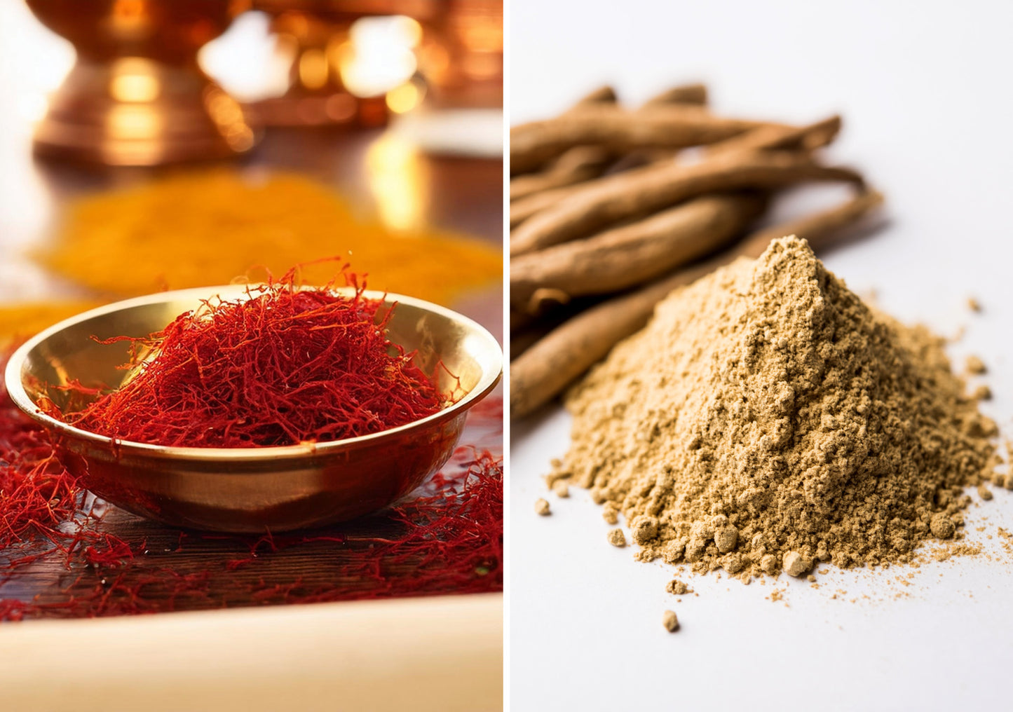 Saffron vs Ashwagandha: Which Herb is Better for Health and Wellness?