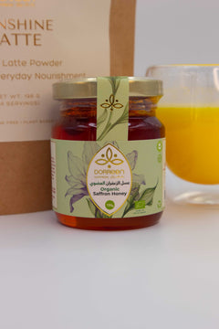 Organic Saffron Honey