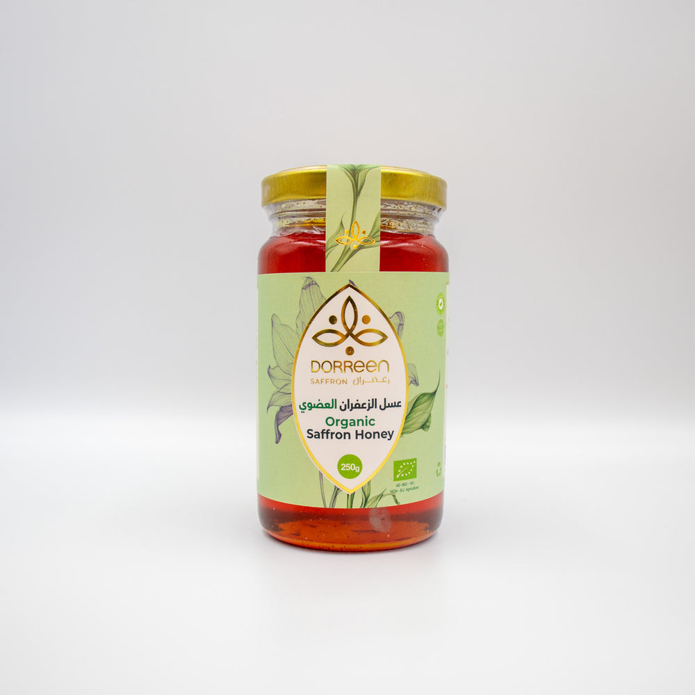 
                      
                        Organic Saffron Honey - 250 Gr
                      
                    