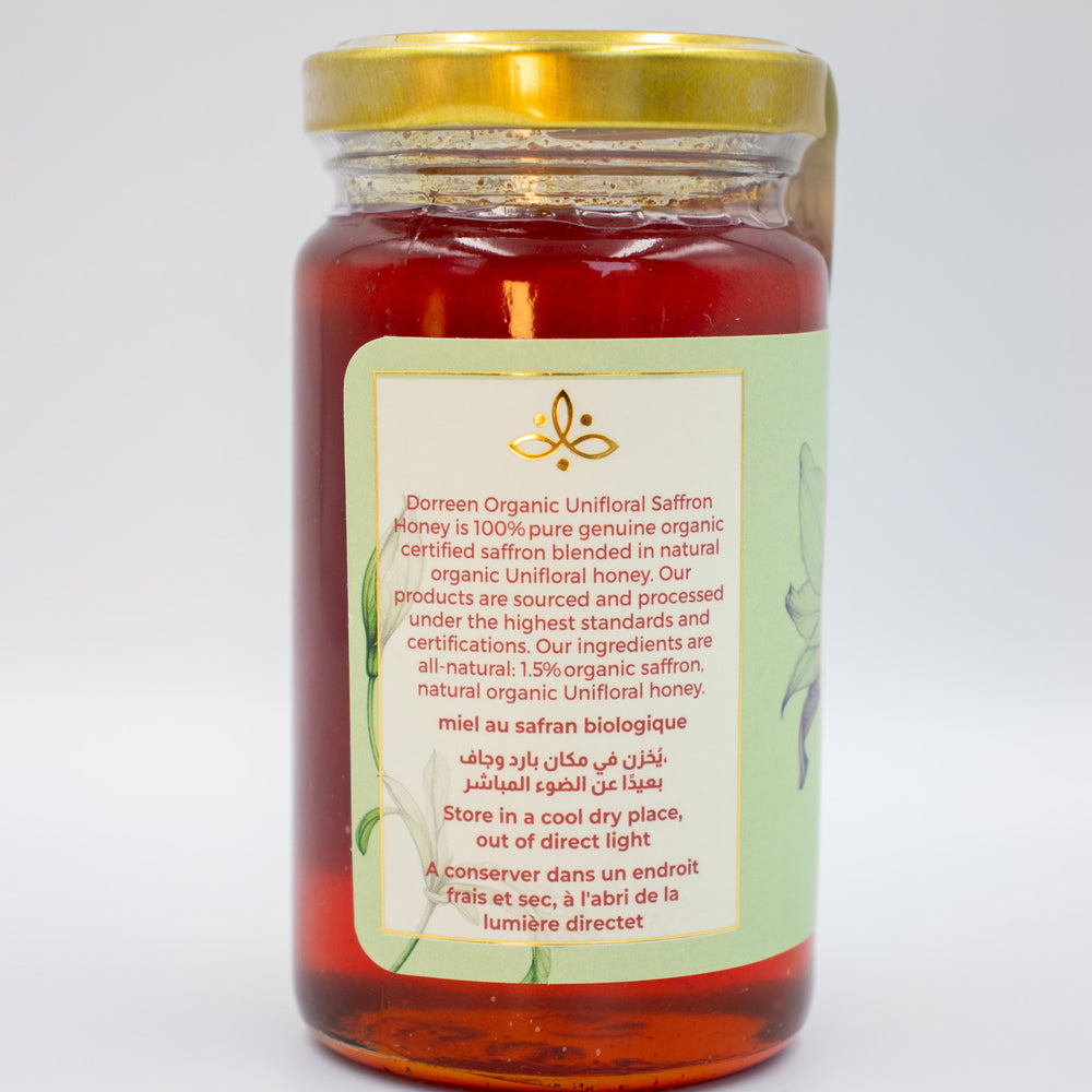 
                      
                        Organic Saffron Honey - 250 Gr
                      
                    