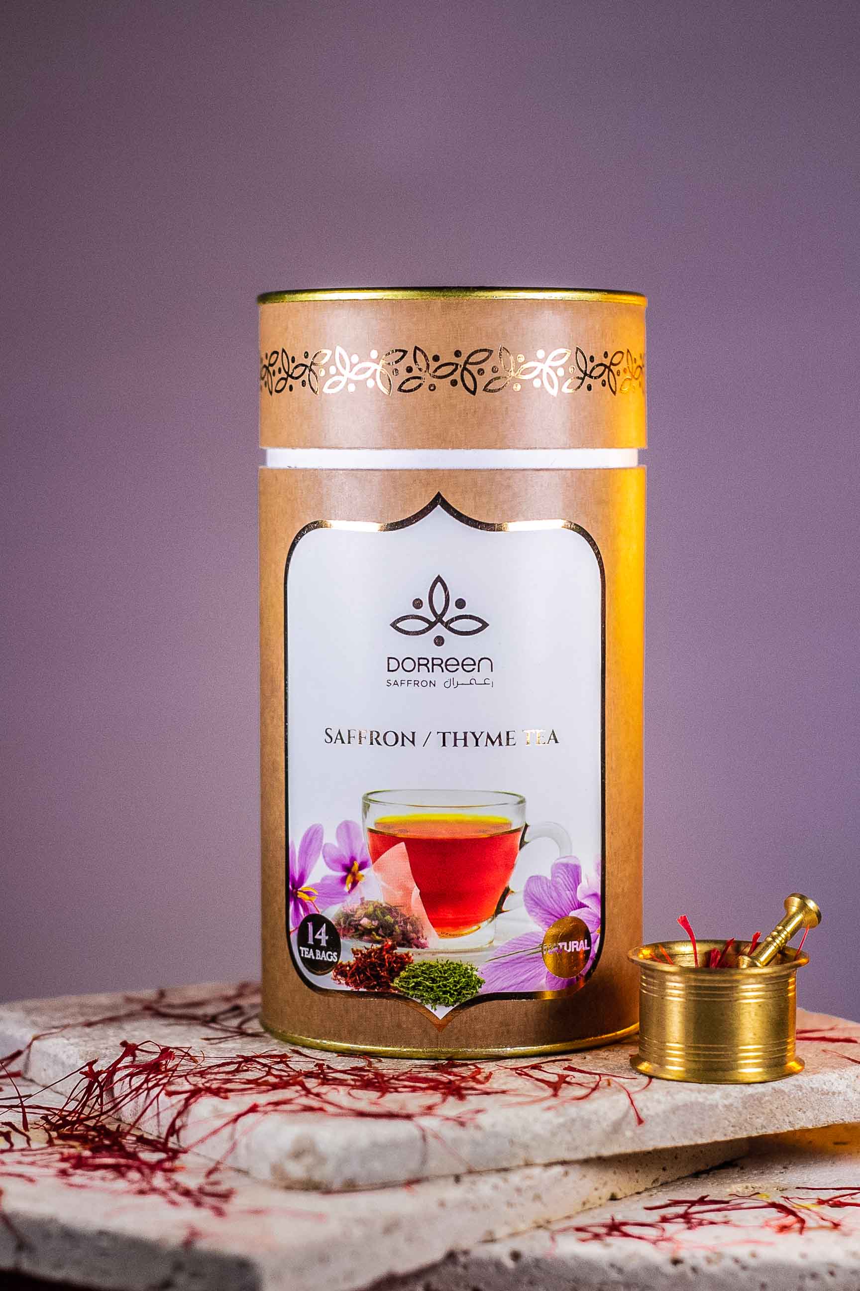 Saffron Thyme Tea Box